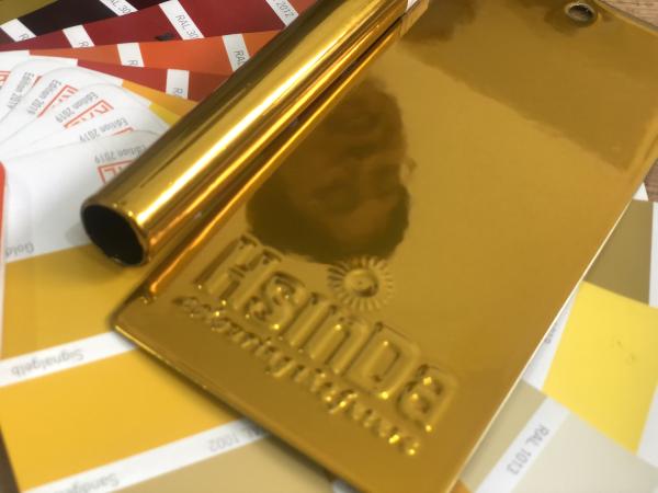 Supper Glossy Mirror hydro Chrome Gold powder paint Electrostatic Spray Powder Coating Bonding Powder for Metal Furniture