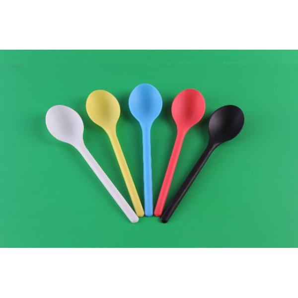 Colorful Disposable Dinner Spoon for Caterers Canteens Restaurant Plastic Chopsticks