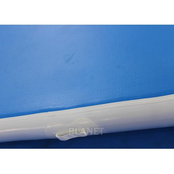 Flexible Inflatable Air Track Gymnastic Blue Surface Mattress For Sport