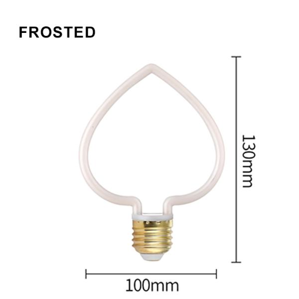 Love Shap Night Plastic Led Flexible Filament Bulb 4w E27 Frosted