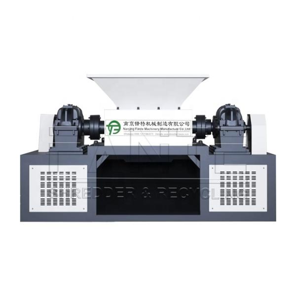 Double Shaft Shredder: Custom Metal Recycling for Scrap Steel/Cables Wooden Boards