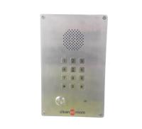 Interphone de portail sans fil à résistance à l'oxydation avec clavier métallique à 12 touches