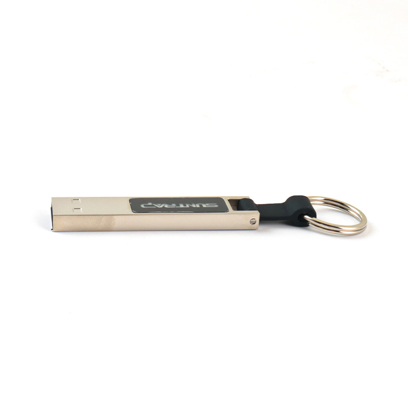 Металлический светодиодный индикатор USB Flash Drive блестит при чтении на компьютере USB 2.0 Fast