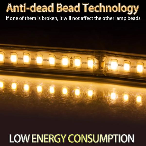 Струнообразовательная поверхность 24В светодиодная световая лента для наружного освещения особой яркости