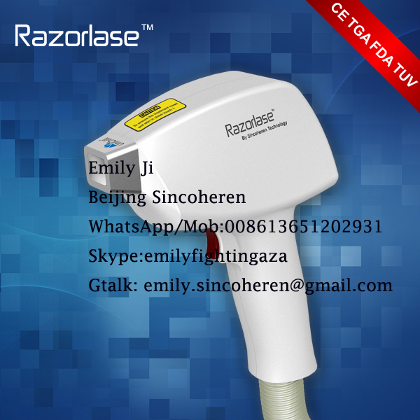Diode 808nm hair removal laser/epilation /aesthetic medical equipment/dioder laser