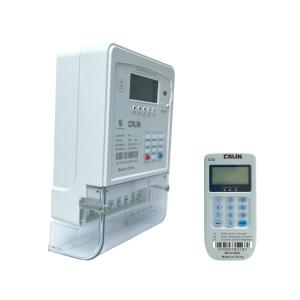 Mètre électrique triphasé optique de PLC RS485 d'IR pour l'électricité rurale