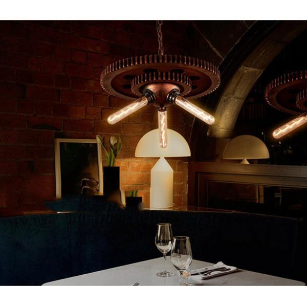 Loft Retro Pendant Lamp Industrial Iron Chandelier Personality UFO Pendant Lamp（WH-VP-245)