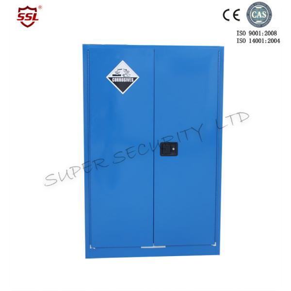 Вертикальный металл фиксируя химический шкаф хранения для магазина азотоводородного, серный