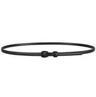 o couro da forma das mulheres de 1.0cm cerca Pin Buckle pintado magro