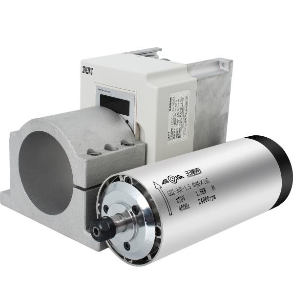 Double Head Spindle Motor 1.5kw 220v Electro Motor Spindle for High Precision Milling
