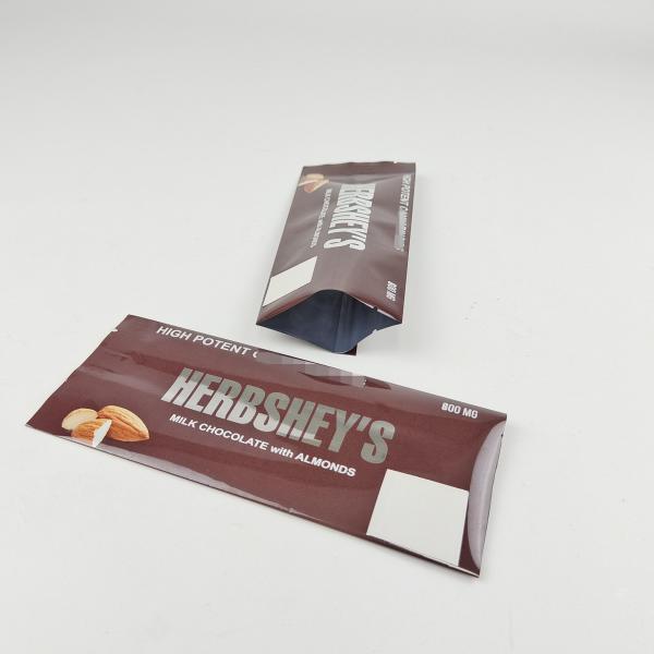 400mg Chocolate Packaging Bags Back Sealed Bag Edible Food Plastic Bag