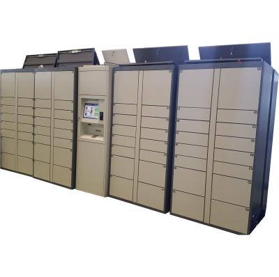 Ocean Park Coin Access Rental Baggage Locker With Advertising Function And Remote Control System