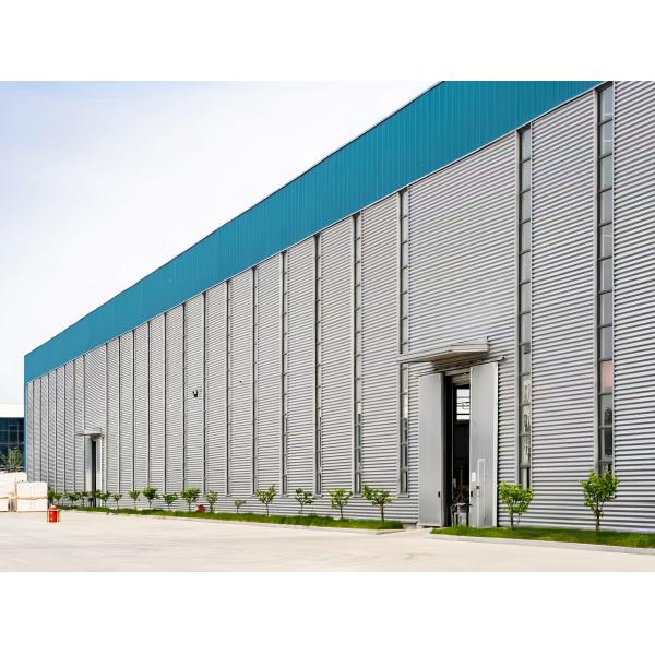 Durable Prefabricated Structural Steel Building Metal Shed Workshop Warehouse with Wind Resistance