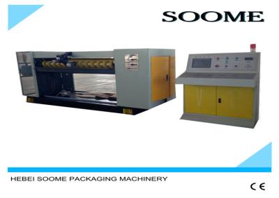 SS 304 Corrugated Board Cutting Machine , Auto Rotary Die Cutting Equipment