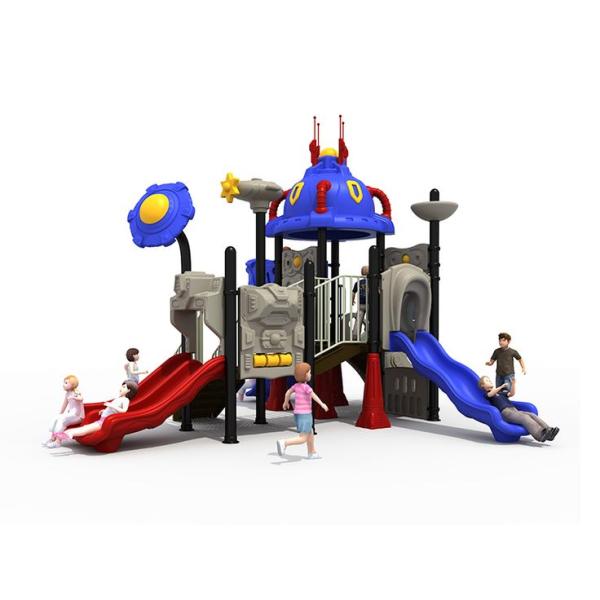 OEM Наружное оборудование для водных игровых площадок Пластиковая горка для детей