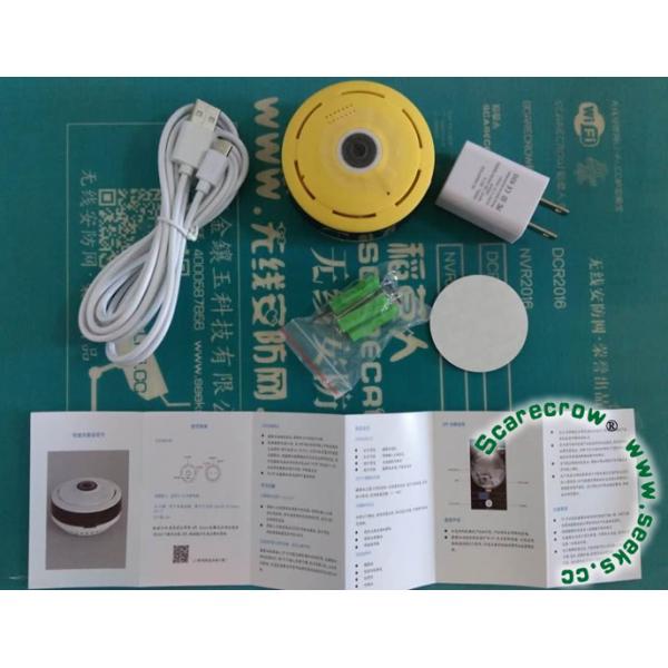 VR 360° degree fish-eye Wi-Fi panoramic camera 10M~30M Panorama 360 ° fisheye camera, WiFi links and network links