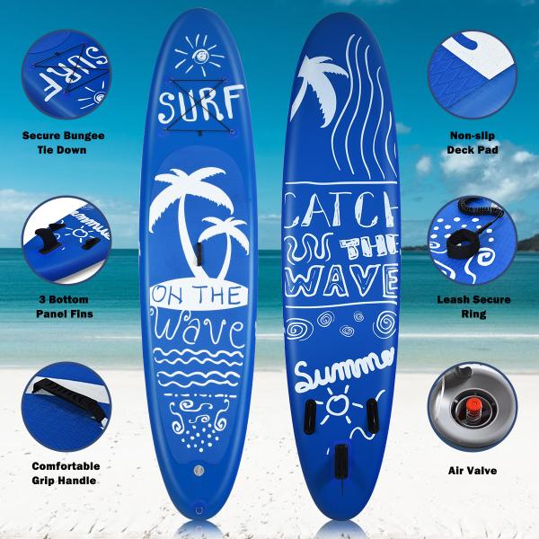 Youth Blue 13PS 9.8' Inflatable Surf SUP