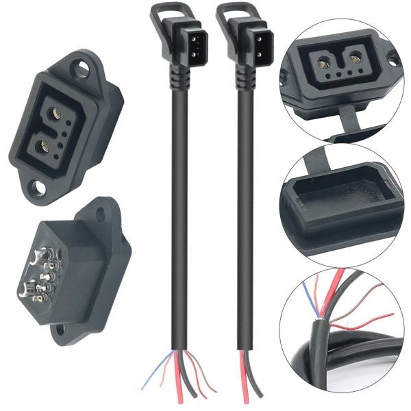 PINZi 2+4 Series LEVs Charging Connector (Male & Female Socket) - 40A 500V