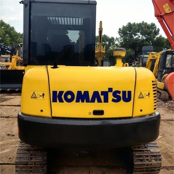 PC56-7 Second Hand Komatsu Excavators 5.5 Ton Used Mini Digger