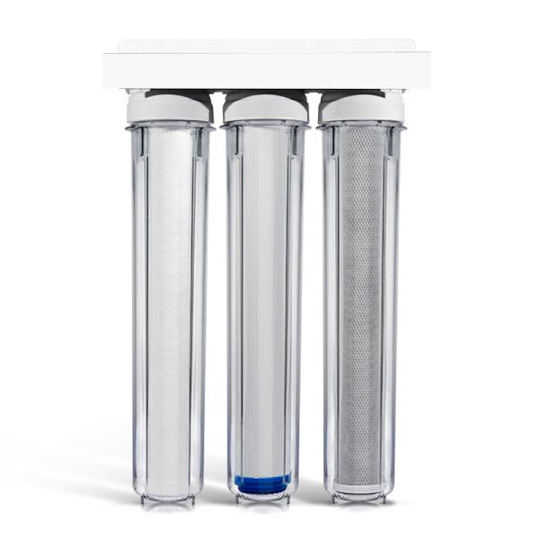 Transparent Filter Bottle Anti-Explosion Compression Resistance Water Filter Housing