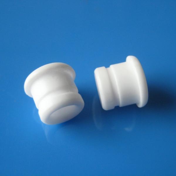 Grooved Ceramic Yarn Guides , Ceramic Guides For Textile Machines Anti Magnetic