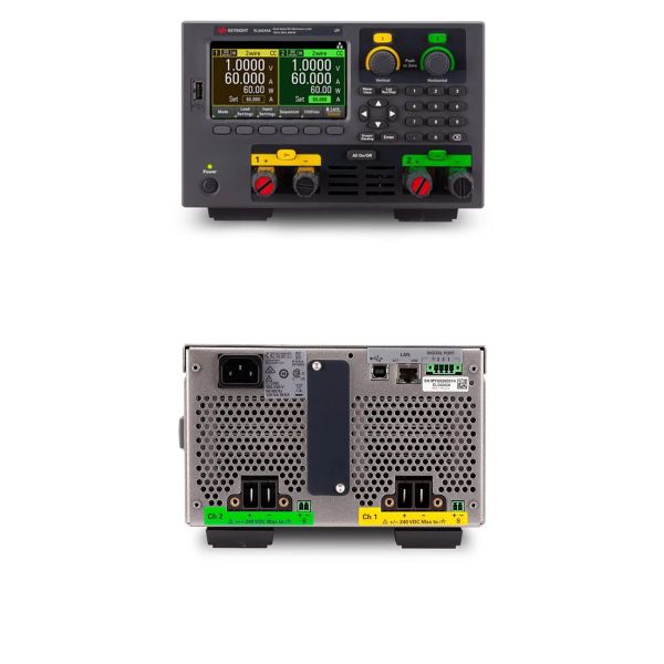 Keysight & Agilent EL34243A 600W Dual Input Desktop Electronic Load with 150V 60A 300W Capability Made in America