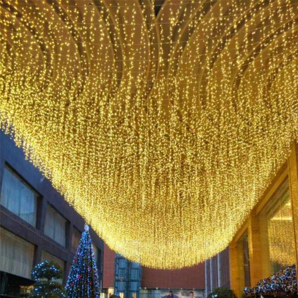 13W 5M LED Ice Bar Lamp Plug-in for Rainproof Festival Light Strings in AC200-240V