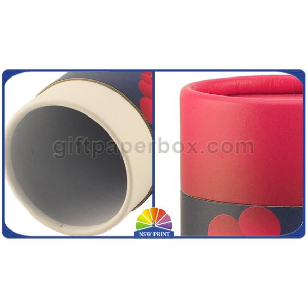 Розничная упаковка вокруг бумажных контейнеров цилиндра для свечи/бомба мыла/ванны