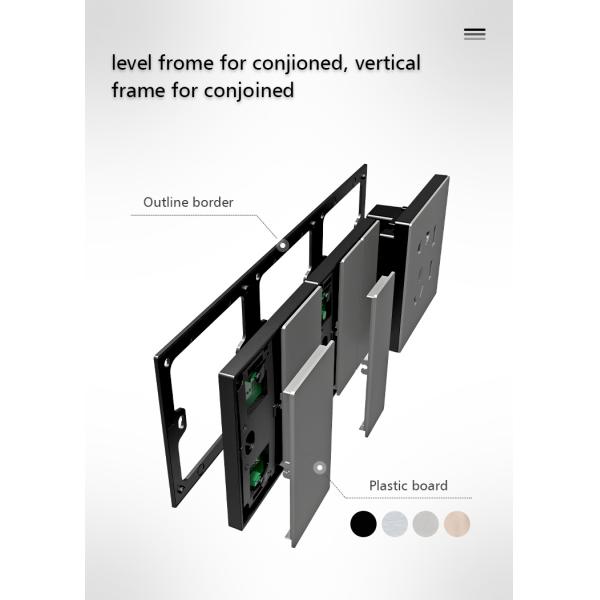 Smart RS485 Programmable Wall Switch Digital Push Button Tact Switch