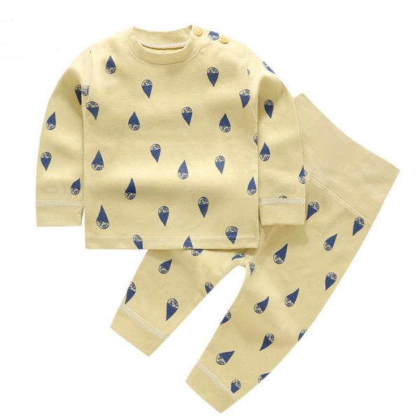 Long Sleeve Children'S Pajamas Sets