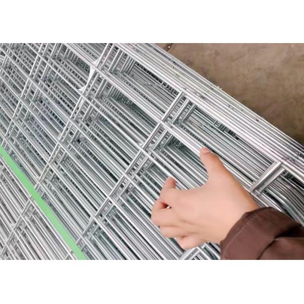 Economical 3D Folded V Shape Welded Wire Mesh Fence Panels With 55x200mm Mesh