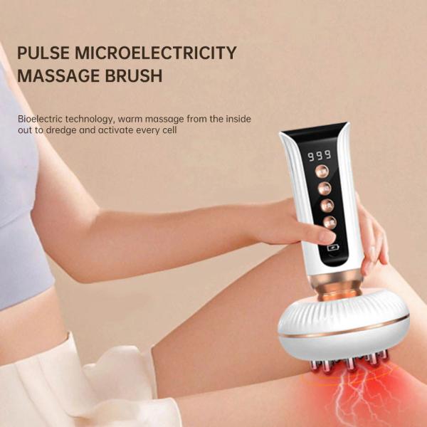 EMS Microcurrent Electric Body Slimming Massager Body Meridian Massage Brush