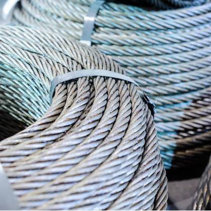 12mm 6*19 High-carbon steel wire Twisting process steel core Marine wire rope
