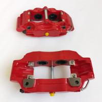O compasso de calibre vermelho AP5200 do freio de 4 potenciômetros coube o rotor do disco do freio de 330*28mm