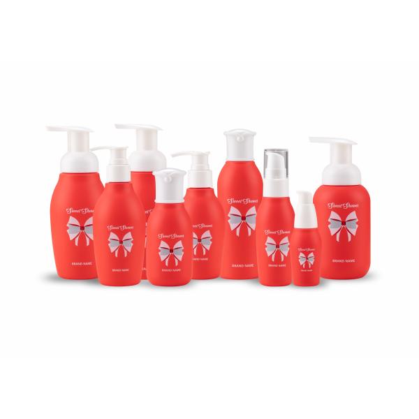 Экран печатая бутылку пластиковой пены 250ml для лицевого Cleanser