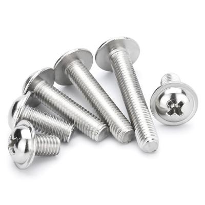Coarse Thread M2 M3 M4 M5 M6 M8 M10 Stainless Steel Hex Drive Hexagon Socket Round Pan Head Machine Screws for Aluminium