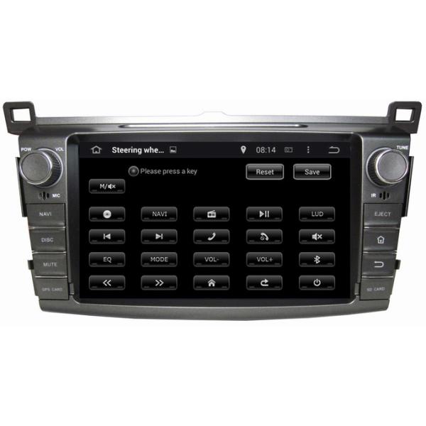 Ouchuangbo Pure Android 4.4 GPS Navigation Stereo System for Toyota RAV4 2013 DVD Multimedia Kit OCB-8017D