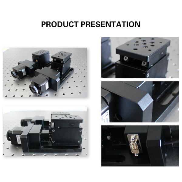 Z Axis Precision Electric Displacement Stage 10mm Travel Lifting Platform