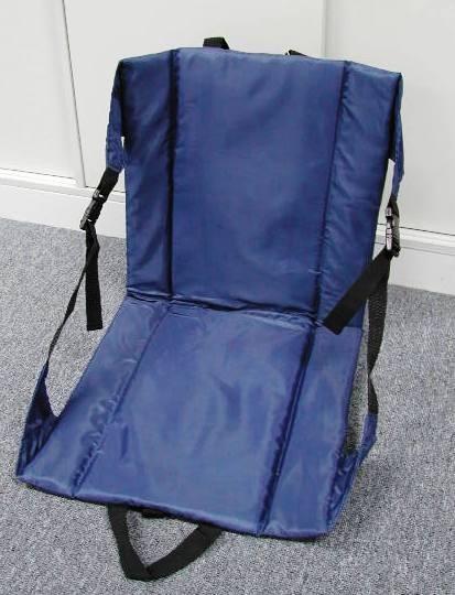 stadium seat cushion of easy-to-bring-along design