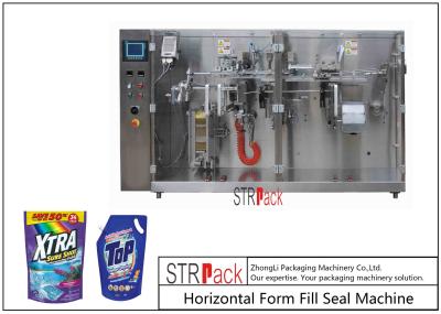 Laundry Detergent Liquid Pouch Packing Machine With Servo Piston Filling Machine