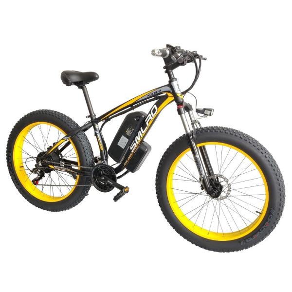 Drop Ship 500W Motor 13AH Lithium Battery Electric Bike SMLRO XDC600 26x4.0 inch Fat Tire E-Bike