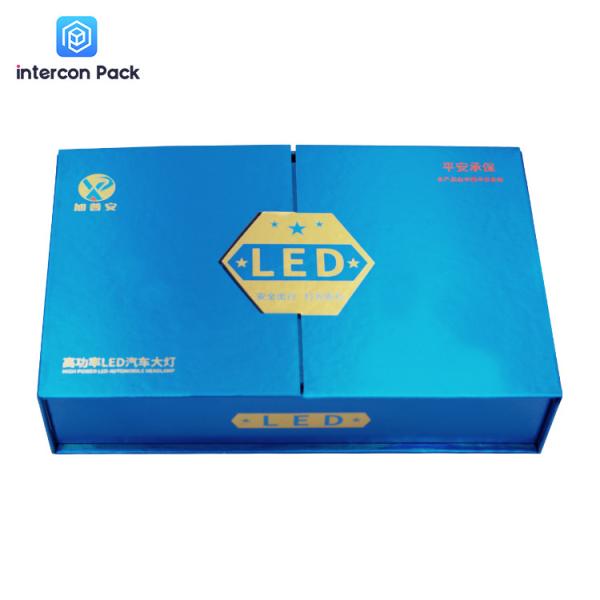 Interconpack Luxury Gift Packaging Boxes Magnetic Flap Recyclable