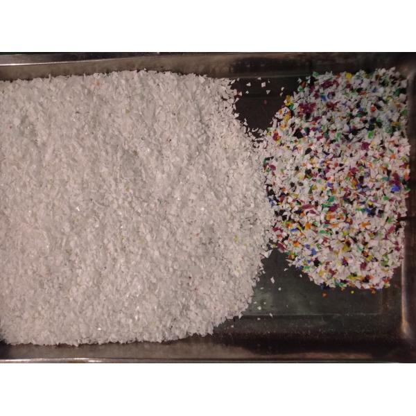 6 машины Recyclingsorting парашютов сортировщиц цвета выталкивателя продолжительности жизни пластиковой высоких