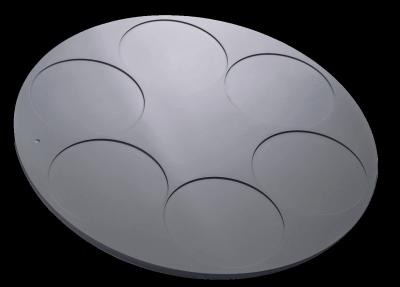 6 Inch Silicon Carbide SiC Coated Graphite Tray High Temperature Resistance Graphite Plates