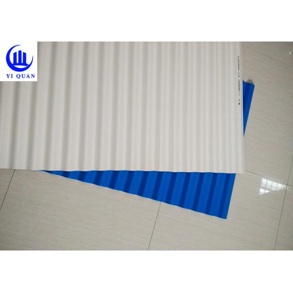 1.5mm Thickness PVC Roofing Tiles Weather Resistance Environmental Roof Sheets