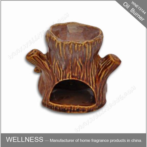 Exquisite Design Scented Candle Oil Burners , Home Oil Burner Tree Shaped
