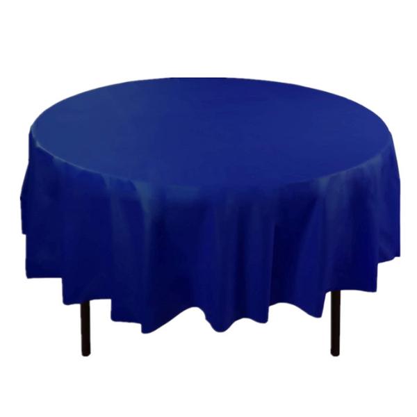 Eco-friendly Custom Printing Table Cover PEVA Plastic Round Table Cloth For Party