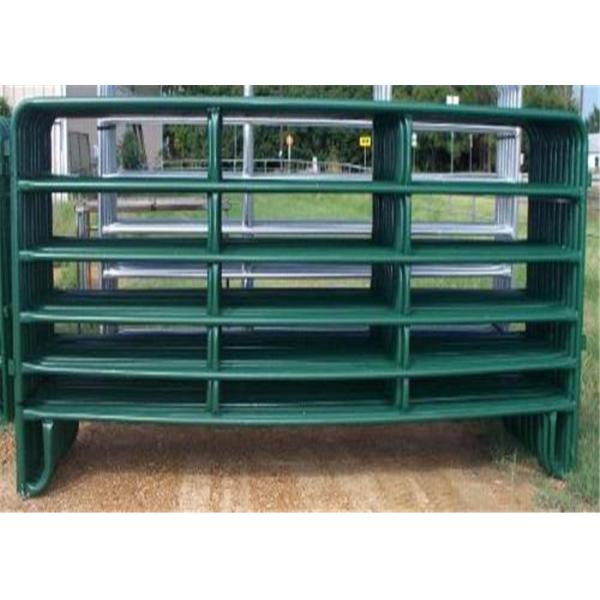 обрамленная трубой конюшня панели загородки скотин 48ммОД с заваркой 360 градусов полной