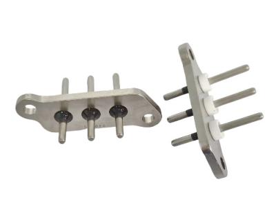 40mm Steel Needle for Sealed Terminal of Energy Vehicle Compressor Insulated to 1000MΩ 1000VDC and Nickel-Plated 3-5μm