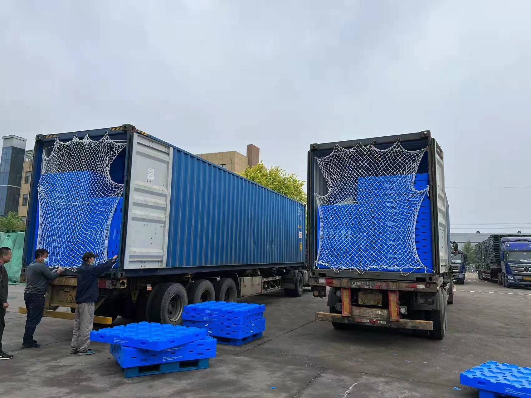 Входа паллетов снабжения HEPP Rackable паллет пластикового двухстороннего реверзибельный